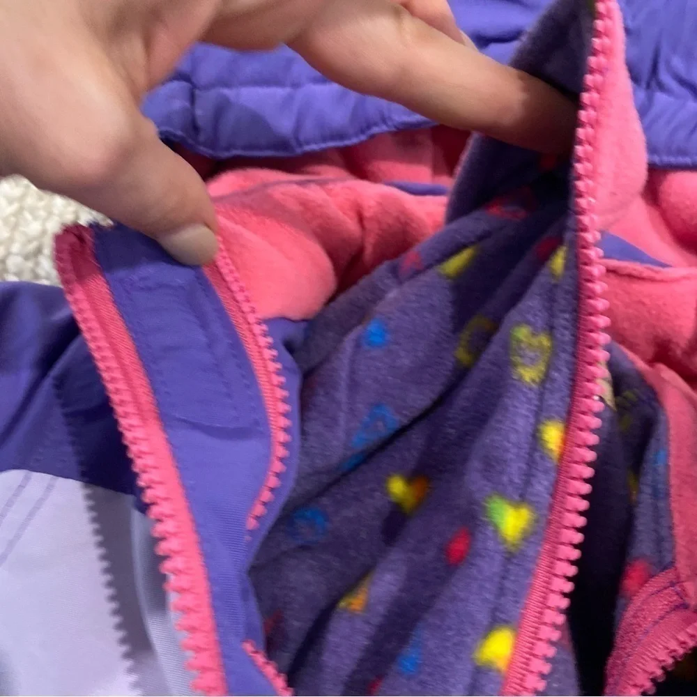 Roebuck & Co. Girls 3 in 1 System Jacket Pink / Purple NWT 12 months waterproof